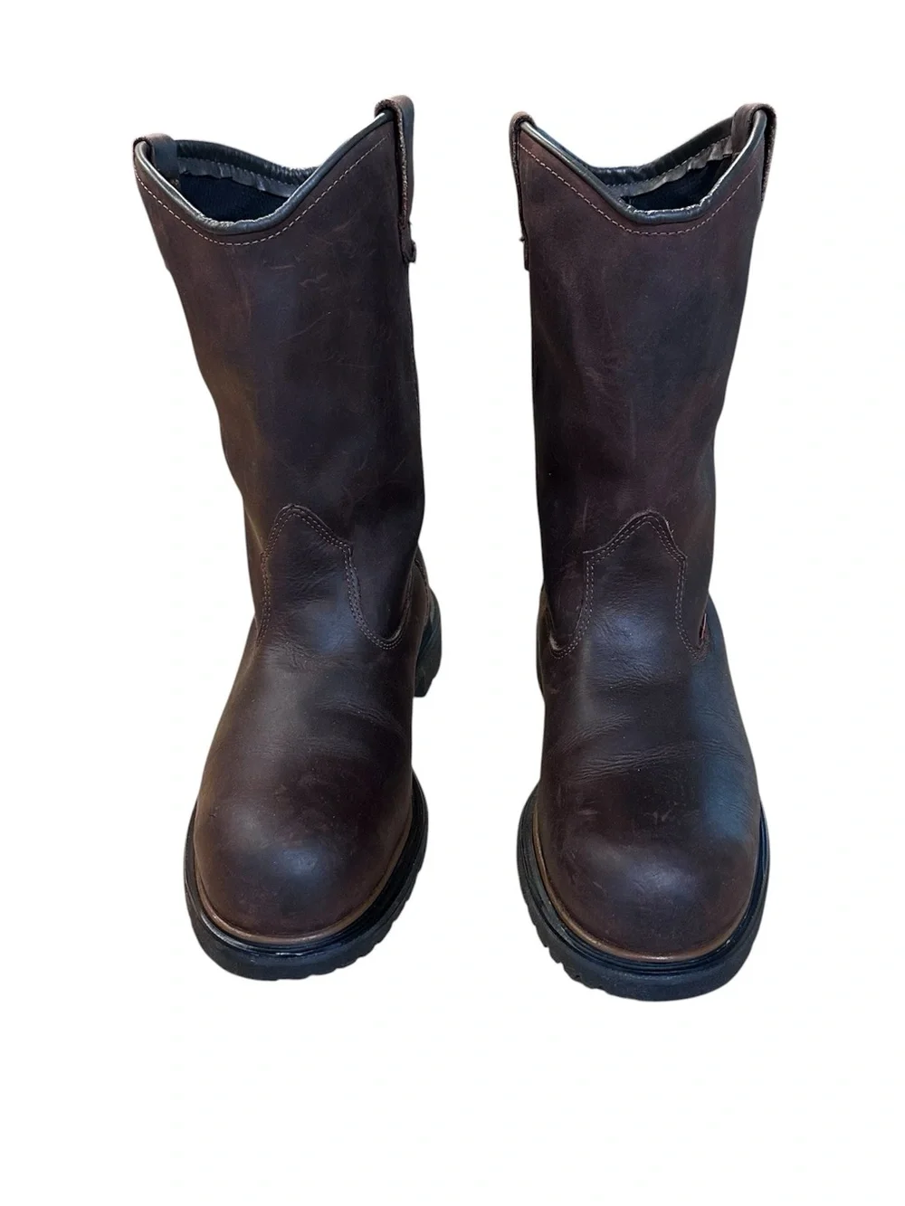 Red Wing DynaForce 1172 pull-on waterproof leather work boots 11” USA 11.5 D